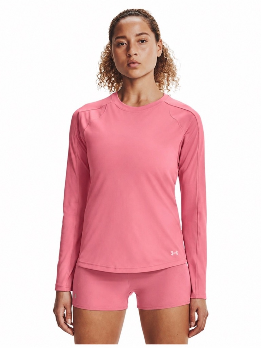 Under Armour Coral Long Sleeve Crew ISO-Chill Top